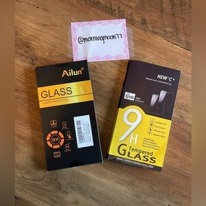 Ailun Yellow and Black Tempered Glass Screen Protector for iPhone 12 Pro Max